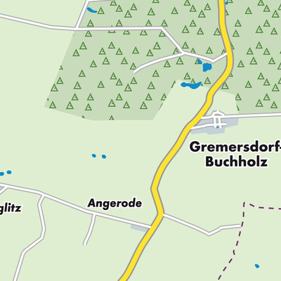 Übersichtsplan Gremersdorf-Buchholz