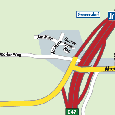Stadtplan Gremersdorf