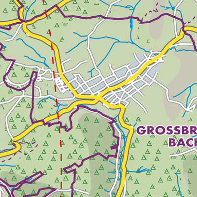Übersichtsplan Großbreitenbach