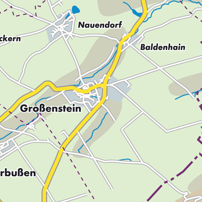 Übersichtsplan Großenstein