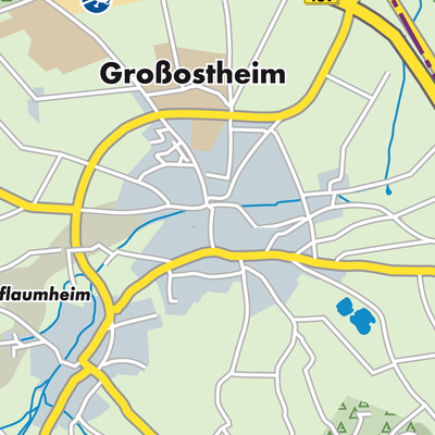 Übersichtsplan Großostheim