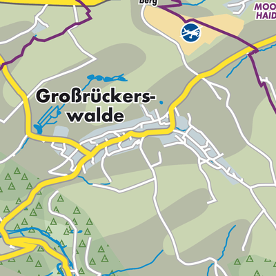 Übersichtsplan Großrückerswalde