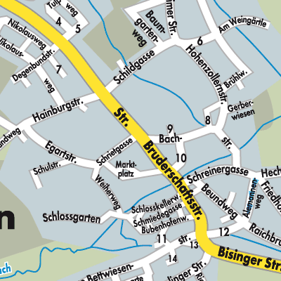 Stadtplan Grosselfingen