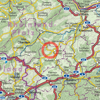 Landkarte Grumbach