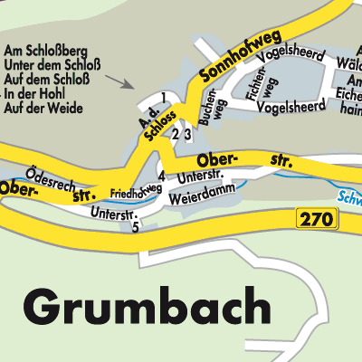 Stadtplan Grumbach
