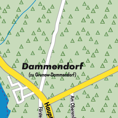 Stadtplan Grunow-Dammendorf