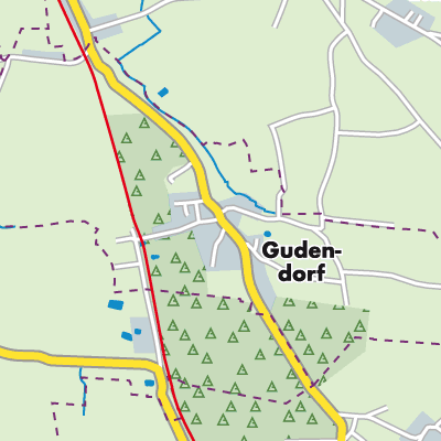 Übersichtsplan Gudendorf