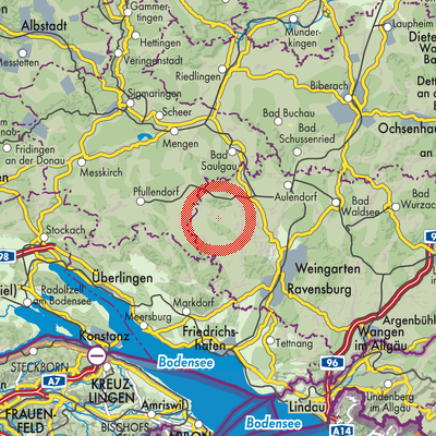 Landkarte Guggenhausen