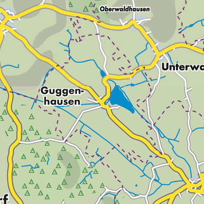 Übersichtsplan Guggenhausen