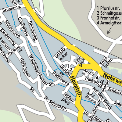 Stadtplan Guldental