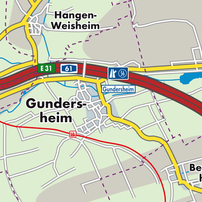 Übersichtsplan Gundersheim