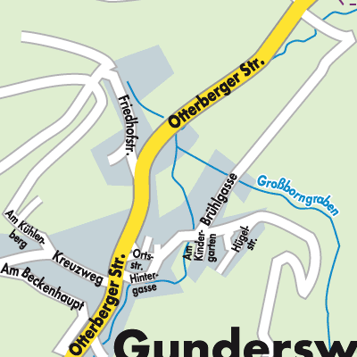 Stadtplan Gundersweiler