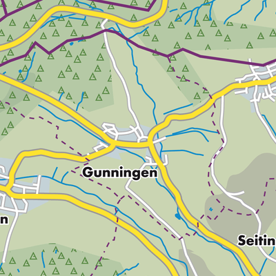 Übersichtsplan Gunningen