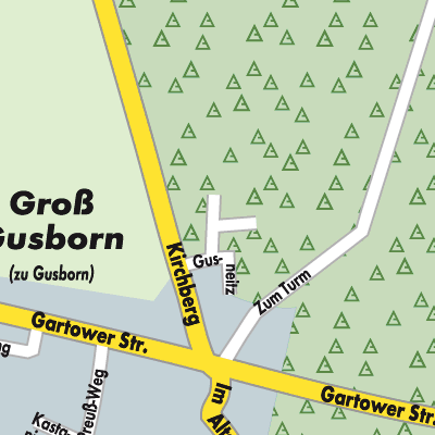 Stadtplan Gusborn
