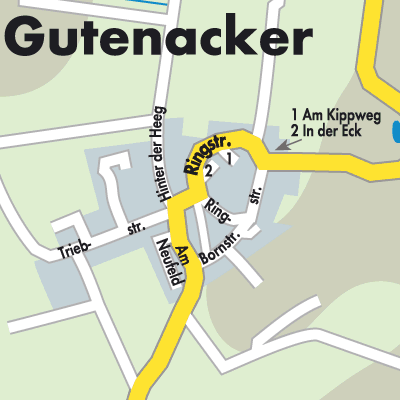 Stadtplan Gutenacker