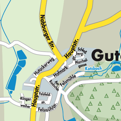 Stadtplan Guteneck