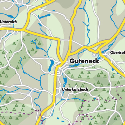 Übersichtsplan Guteneck