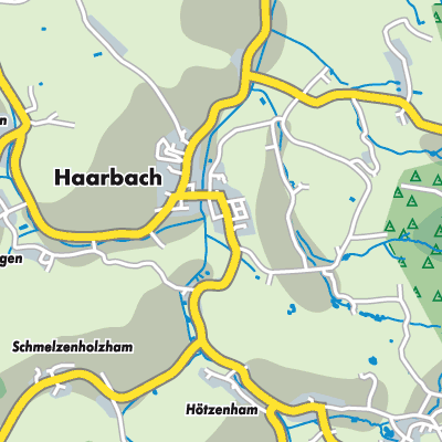 Übersichtsplan Haarbach