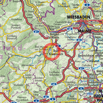 Landkarte Hackenheim