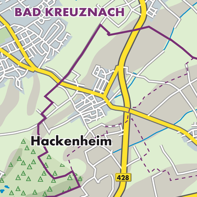 Übersichtsplan Hackenheim