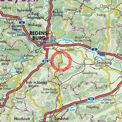 Landkarte Hagelstadt