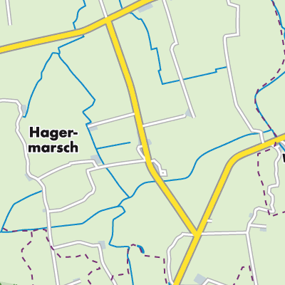 Übersichtsplan Hagermarsch