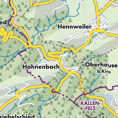 Übersichtsplan Hahnenbach