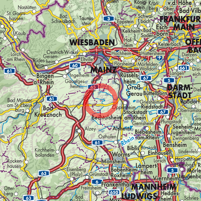 Landkarte Hahnheim
