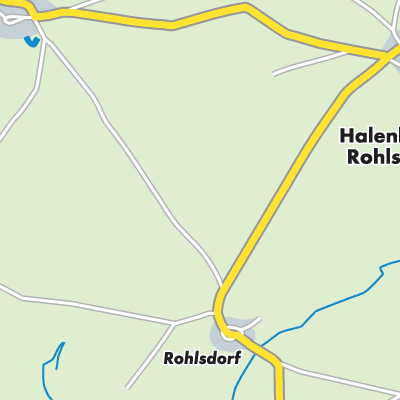 Übersichtsplan Halenbeck-Rohlsdorf