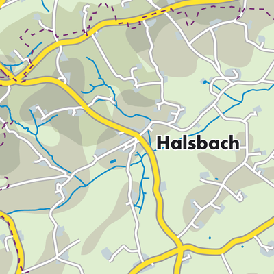 Übersichtsplan Halsbach