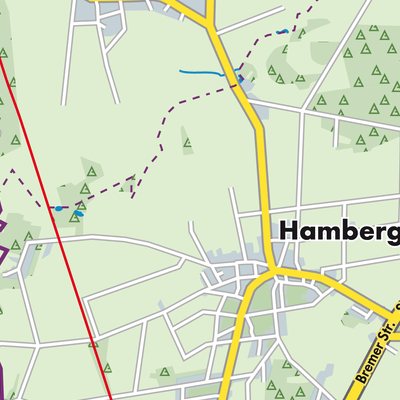 Übersichtsplan Hambergen