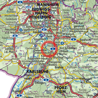 Landkarte Hambrücken