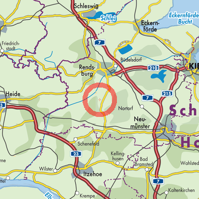 Landkarte Hamweddel