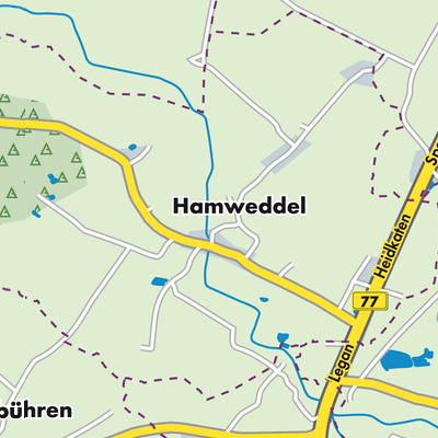 Übersichtsplan Hamweddel