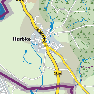Übersichtsplan Harbke