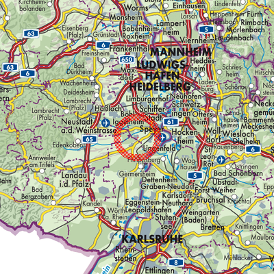 Landkarte Harthausen