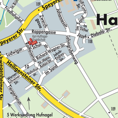 Stadtplan Harthausen
