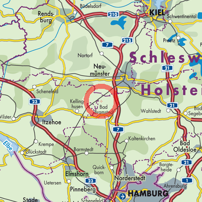 Landkarte Hasenkrug