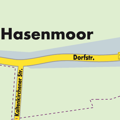 Stadtplan Hasenmoor