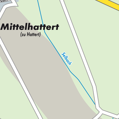 Stadtplan Hattert