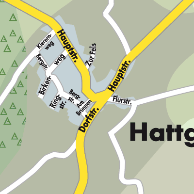 Stadtplan Hattgenstein