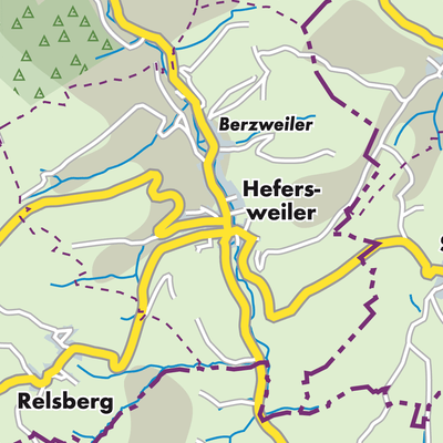 Übersichtsplan Hefersweiler