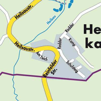 Stadtplan Heidekamp