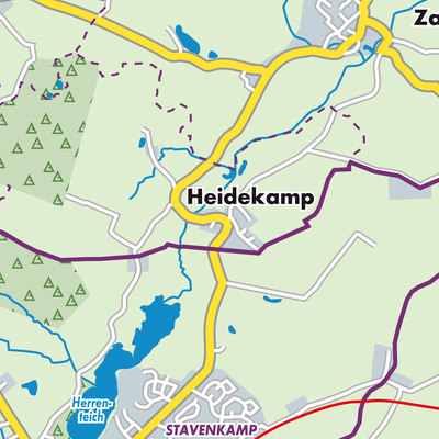 Übersichtsplan Heidekamp