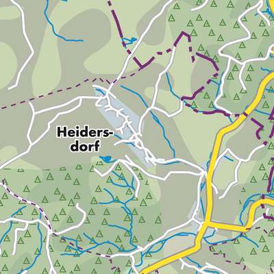 Übersichtsplan Heidersdorf