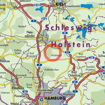 Landkarte Heidmühlen