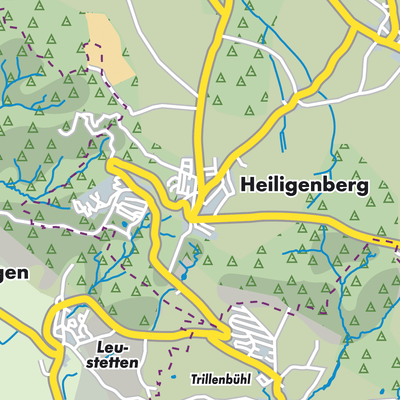 Übersichtsplan Heiligenberg