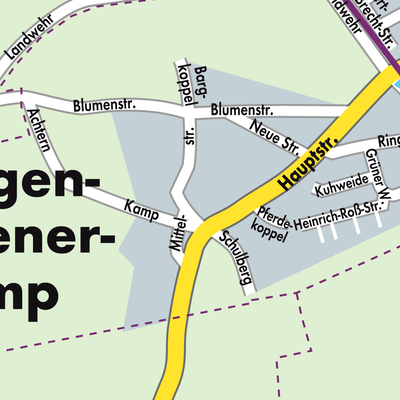 Stadtplan Heiligenstedtenerkamp