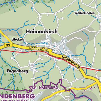 Übersichtsplan Heimenkirch