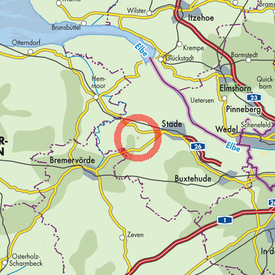 Landkarte Heinbockel